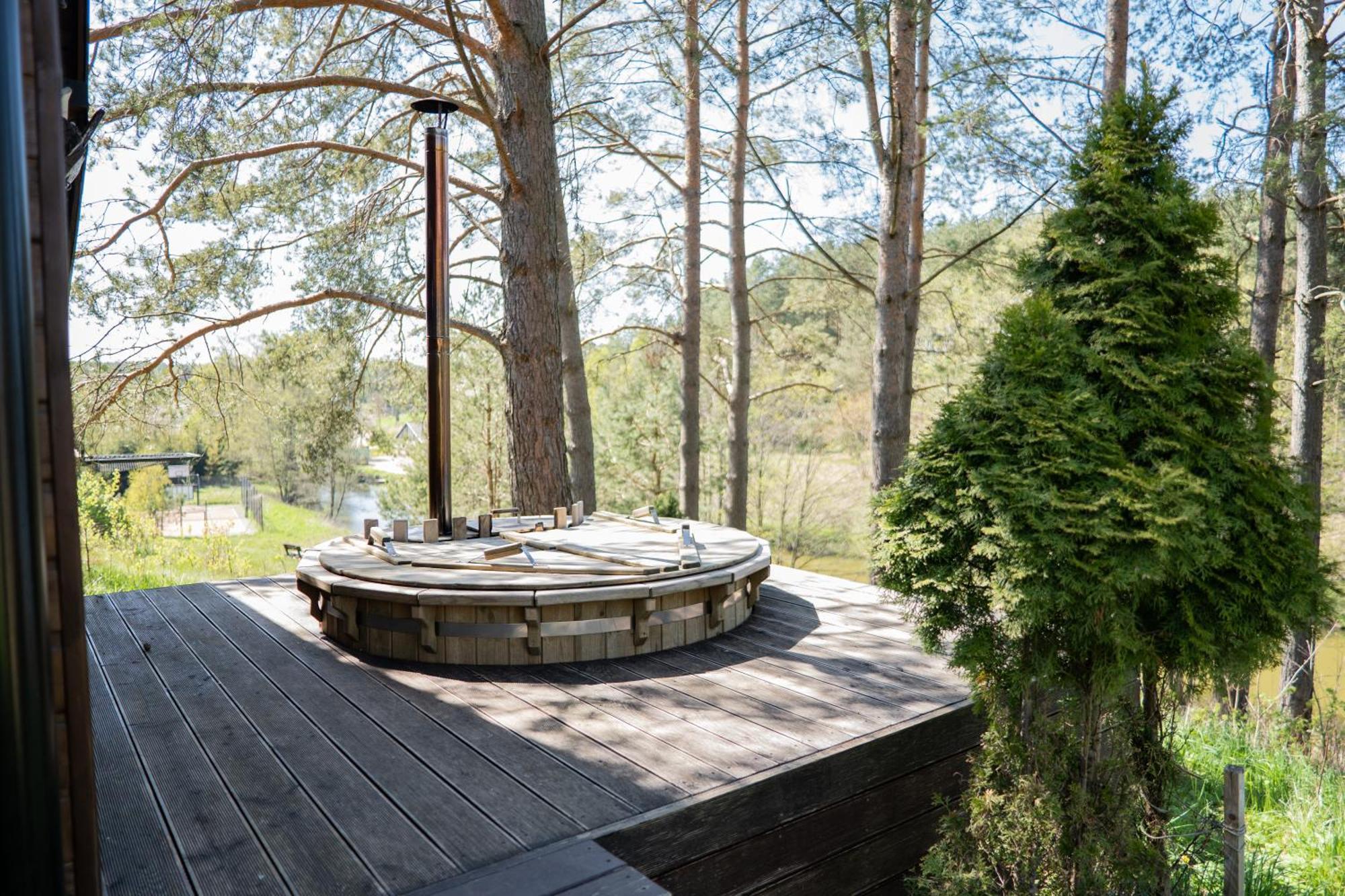 Dom Pod Klonem Na Kaszubach Villa Kościerzyna Exterior foto