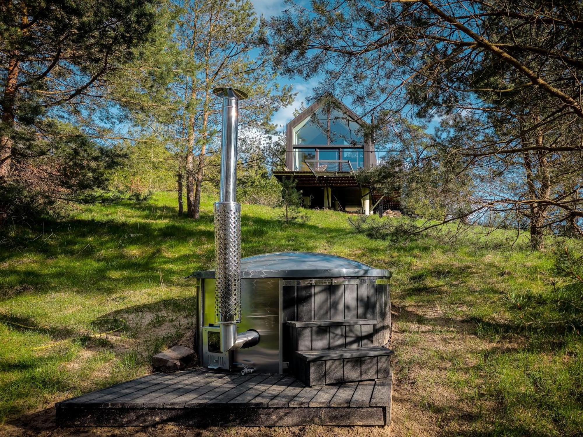 Dom Pod Klonem Na Kaszubach Villa Kościerzyna Exterior foto