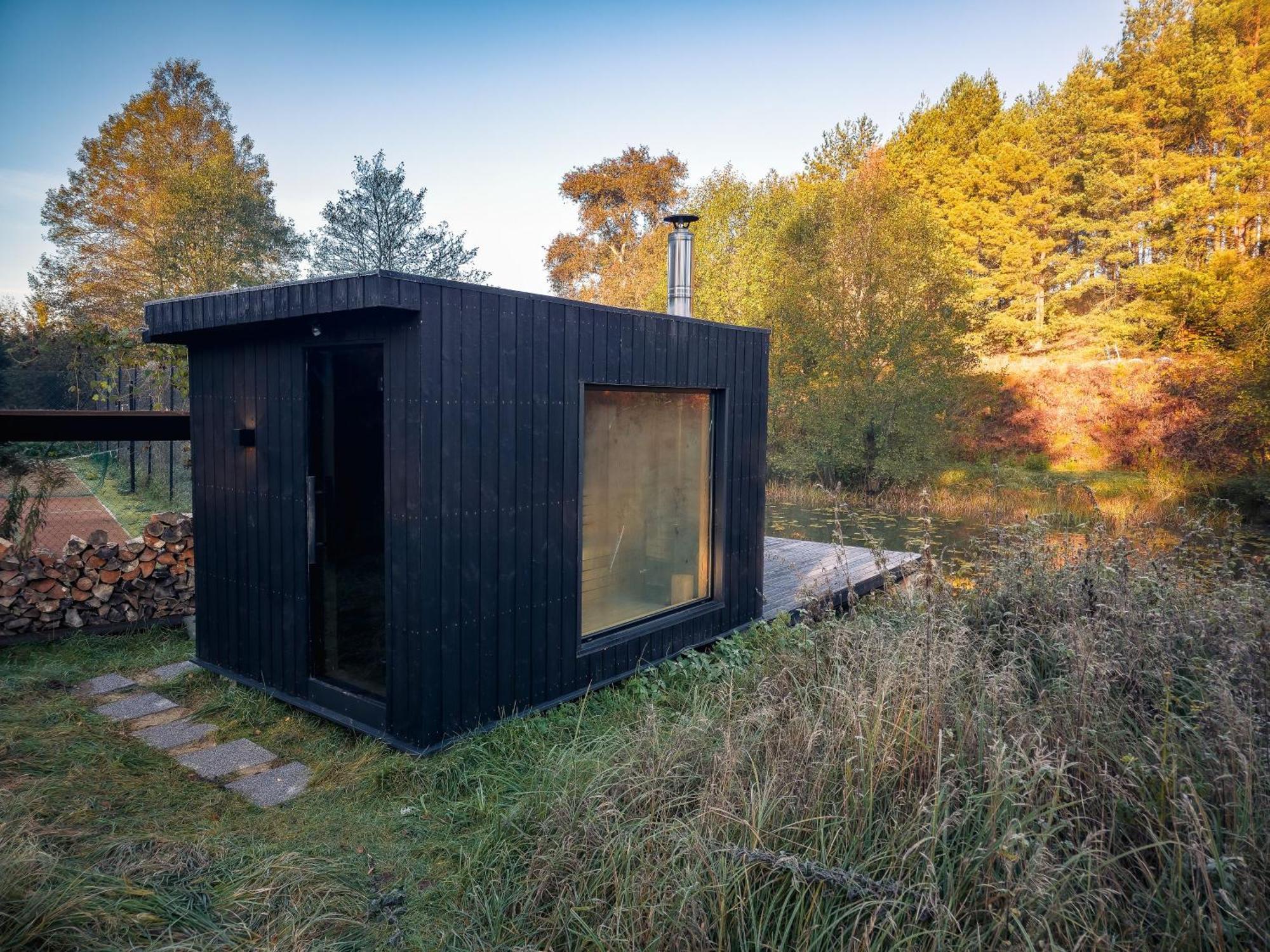 Dom Pod Klonem Na Kaszubach Villa Kościerzyna Exterior foto